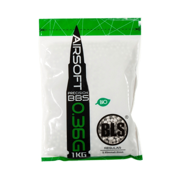 BLS Airsoft BIO BBs BLS 0,36g 2777pcs White